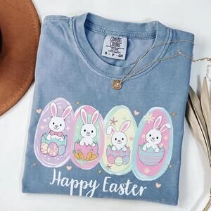 Coquette Easter Bunny Sa^ Shirt, Easter Teacher Shirt, Easter Basket Gifts